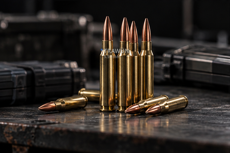 TRAWÜN 5.56 mm small-arms ammunition, NATO standard