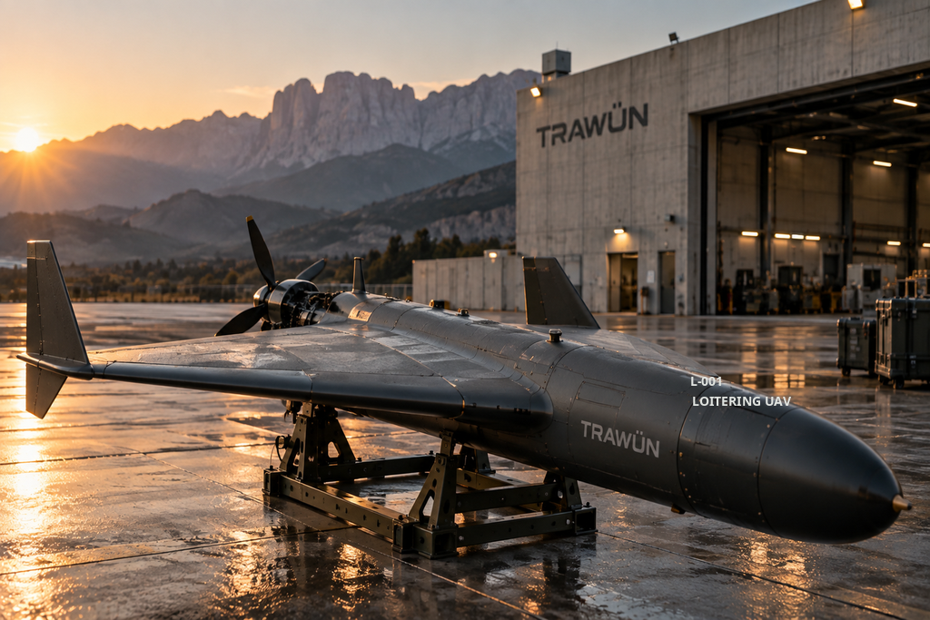 TRAWÜN loitering UAV for long-range autonomous precision applications
